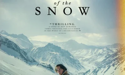 society of the snow film afişi
