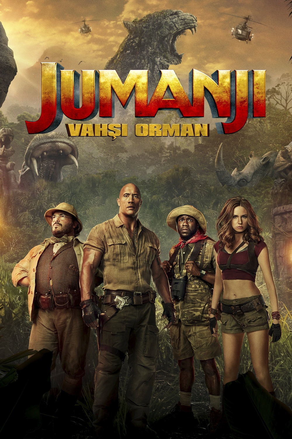 Jumanji: Welcome to the Jungle (Jumanji: Vahşi Orman) konusu ve film afişi
